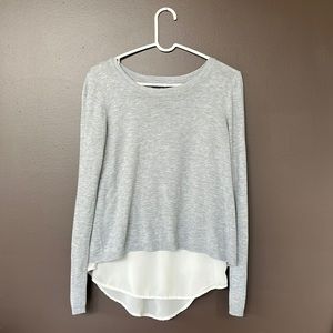 Gray and white, Verve blues, Medium, business casual shirt, long sleeve